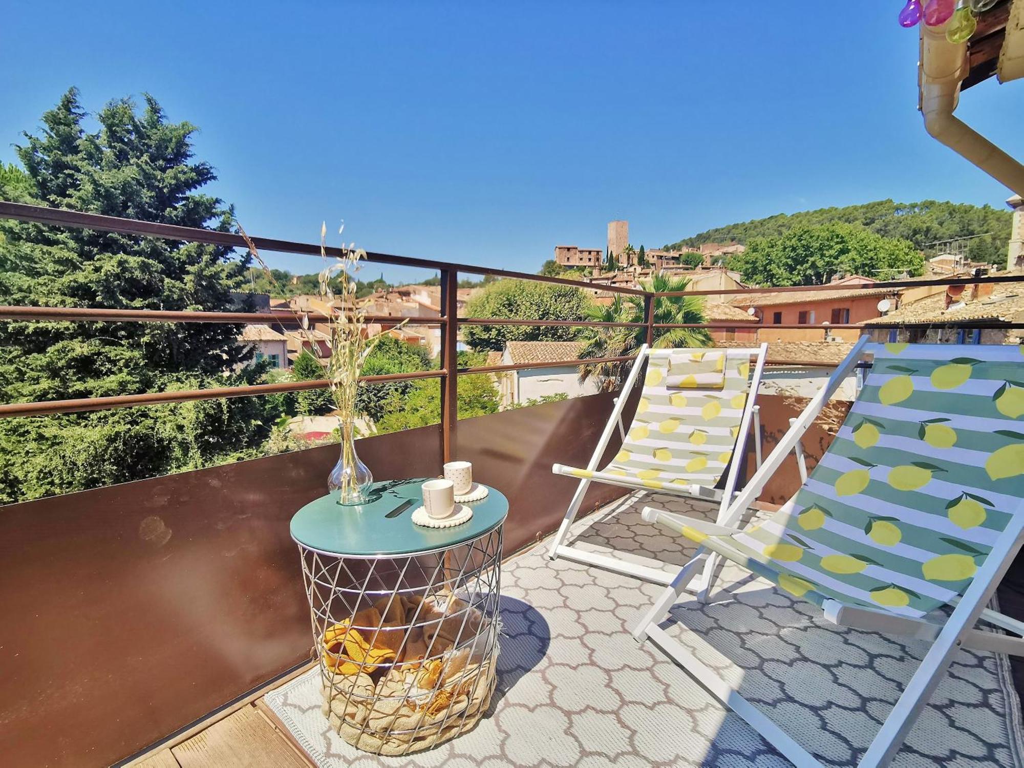 Le Nid En Chante Vue Panoramique Les Arcs-sur-Argens المظهر الخارجي الصورة